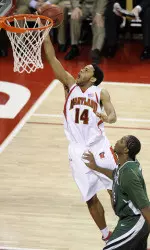 Terps Defeat Charlotte, 85-75