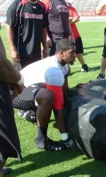 Football Holds Iron Terp Olympics