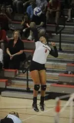 Volleyball Swept at North Carolina