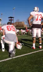 Spring Football Practice Report No. 2