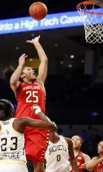 No. 10 Maryland women overpower Georgia Tech 66-57
