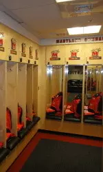 Terps Open New Locker Room