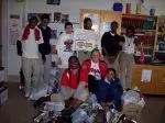 Field Hockey Puts Best Foot Forward to Help Shoe Drive