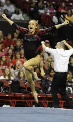 Terps Sweep on Senior Day