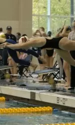 Terps Swimming and Diving Drops Johns Hopkins