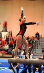 Maryland Gymnastics Claims Impressive Victory in Tri-Meet