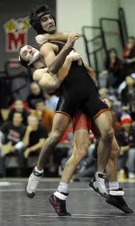 Maryland Wrestling Topples Princeton