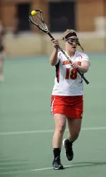 Second Half Surge Lifts No. 2 Women's Lacrosse Past Johns Hopkins, 18-12