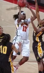#19/22 Terps Win At Delaware State, 79-49
