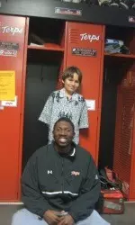 Maryland Football Visits With Hyattsville Elementary