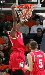 Terps Fall To Cavs 103-91