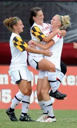 Terps Tame Tigers Behind Brock's Two Goals