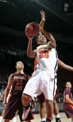 #15 Terps Hold Off Virginia Tech, 61-48