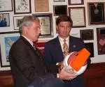 Maryland Men's Basketball Team Honored By Governor Ehrlich In Annapolis