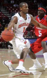 Terps Roll in Exhibition Game
