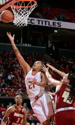 Hawkins, Thomas Lead as Terps Roll Eagles
