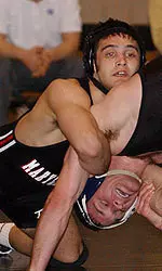 Red Downs Black In Wrestling Intra-Squad