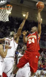 Vasquez Leads Terps Past Boston College