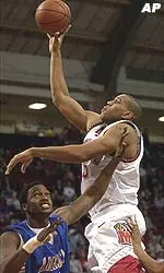 Maryland's One-Two Punch Knocks Out American, 83-53