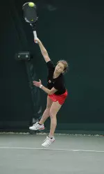 Singles Effort Propels Terps Past Tribe