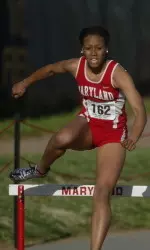 Williams Posts School Record Time in 100 Meter Hurdles