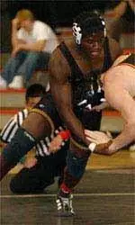 Terps Split Dual Wrestling Matches