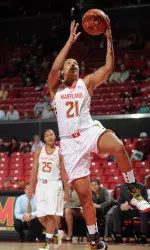 No. 10 Terps Dominate American, 94-54
