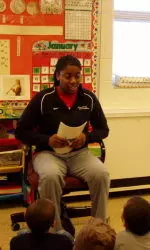 Gymnastics Visits Severn Elementary School