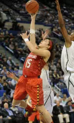 #9 Terrapins Fall at #2 UConn, 63-48