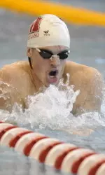Vogel and Dilz Lead Terps Swimming and Diving Over George Mason