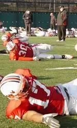 Spring Football Practice Report No. 3