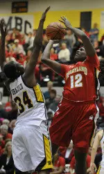 #9 Maryland Holds Off UMBC, 70-59
