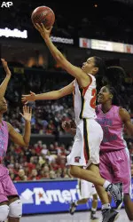 Maryland Women Upend North Carolina, 77-71