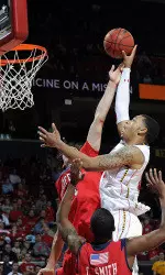 Maryland Holds Off Radford, 65-60