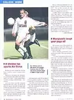 Terps' Men's Soccer Featured in Soccer America