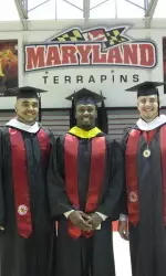 Terps Walk at Graduation