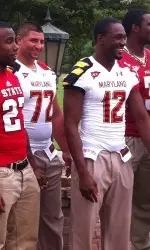 Edsall, Terps Meet With Media at ACC Kickoff