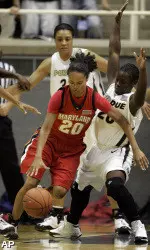 No. 8/11 Maryland Rolls Past No.17/20 Purdue 70-59