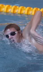Terp Swimmers Race in Time Trial
