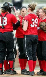 Maryland-Georgia Tech Saturday Softball Game Rained Out.