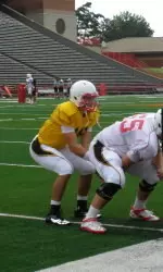 Terps Don Full Pads For First Time
