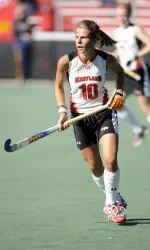 #1 MD's Rowe Scores Twice but Falls to #9 Duke in Field Hockey, 3-2
