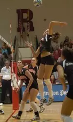 Terps Volleyball Falls to Liberty, 3-1