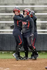 McLaughlin's Big Hit Propels Softball to Win Over Delaware