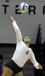 #24 Hurricanes Defeat Terps in Three Sets