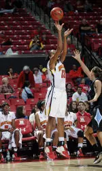 No. 10 Terps Roll Past Holy Family, 94-36