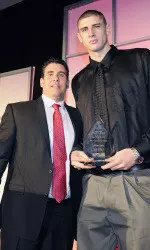 Len Named MVP at Basketball Banquet