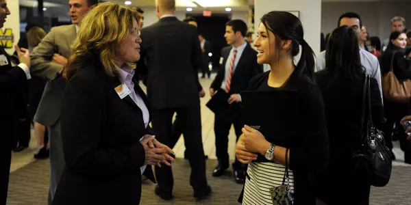 Terps Network with Potential Employers Wednesday