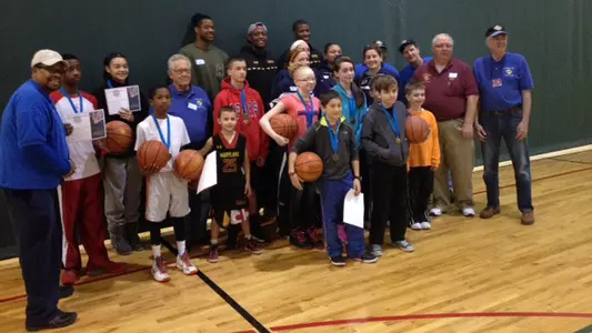 Terps Support Local Youth Sunday