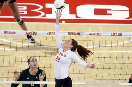 Terrapins Fall in Straight Sets to Michigan